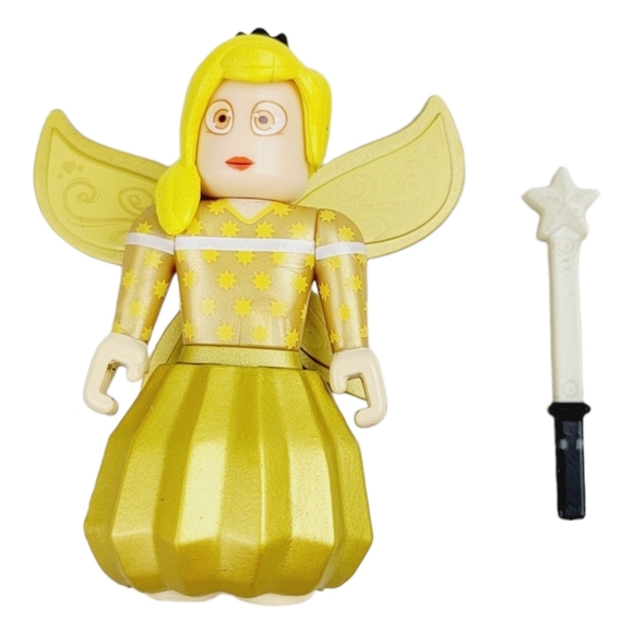 Roblox Fairy World Golden Tech Fairy 2.75" Figure Jazwares - Picture 1 of 2
